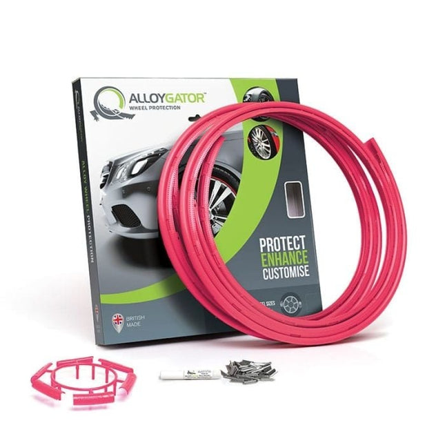 Alloygator Velgbescherming | Roze| Stoeprand bescherming | Inter (12-19'' inch)