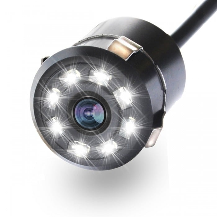 Cámara de marcha atrás Cartronix RV-340 | Universales | Parachoques | 8 LED