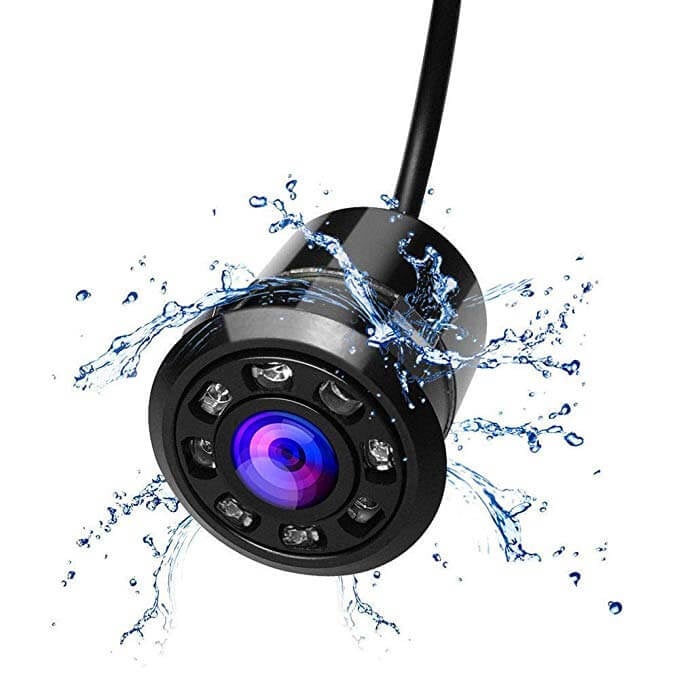 Cámara de marcha atrás Cartronix RV-340 | Universales | Parachoques | 8 LED