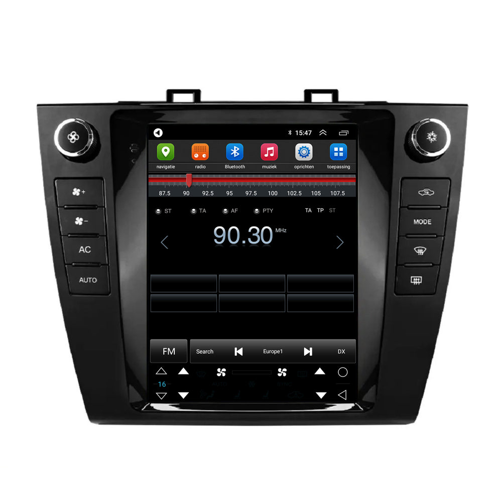 Subaru Outback Tesla Style | Android 13 | Autoradio | 2015 t/m 2020 | CarPlay & Android Auto