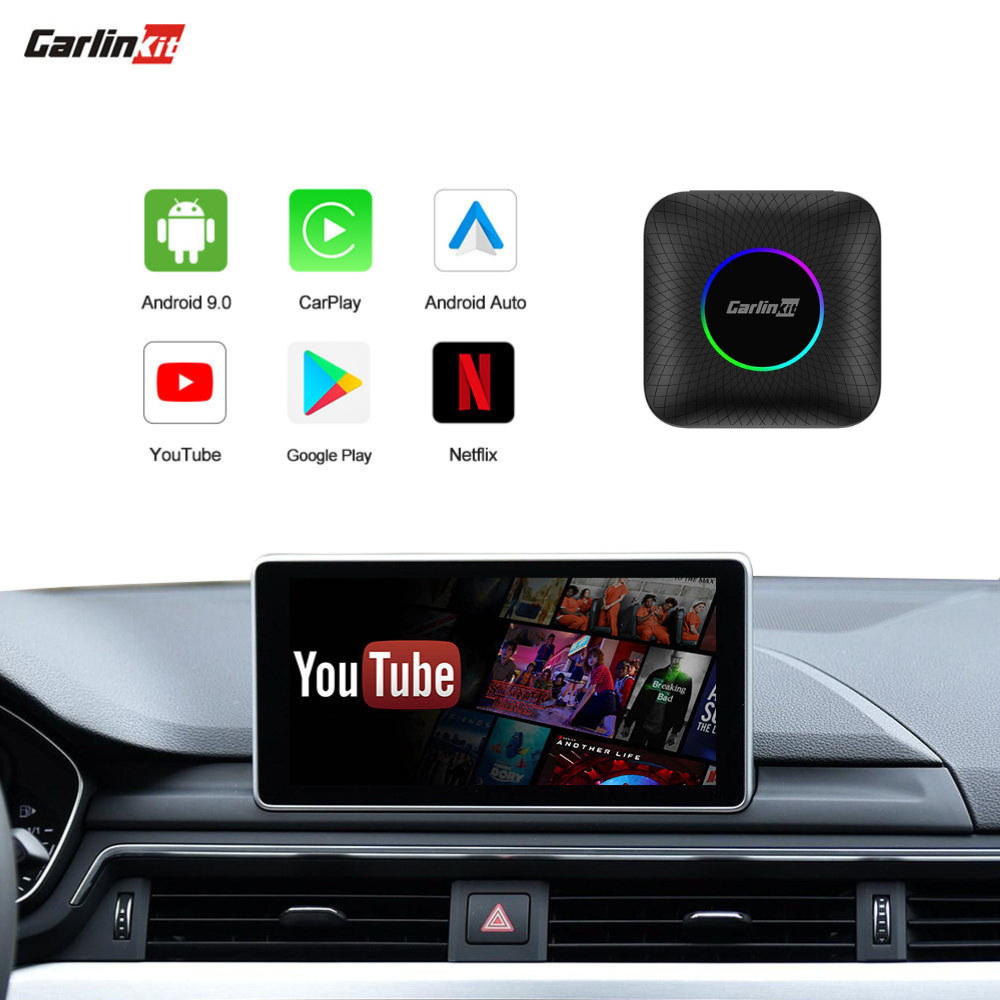 Carlinkit T-Box Ambient CarPlay | 4GB + 64GB | Netflix & Youtube