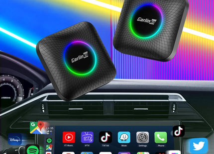 Carlinkit T-Box Ambient CarPlay | 4GB + 64GB | Netflix & Youtube