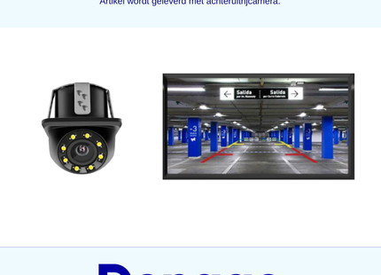 1-Din klapscherm autoradio Android 9.1 | Camera | Bluetooth & WIFI