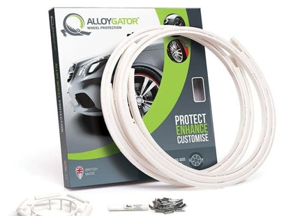 Alloygator Velgbescherming | Wit | Stoeprand bescherming | Inter (12-19'' inch)