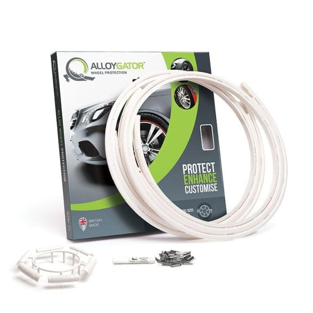 Alloygator Velgbescherming | Wit | Stoeprand bescherming | Inter (12-19'' inch)