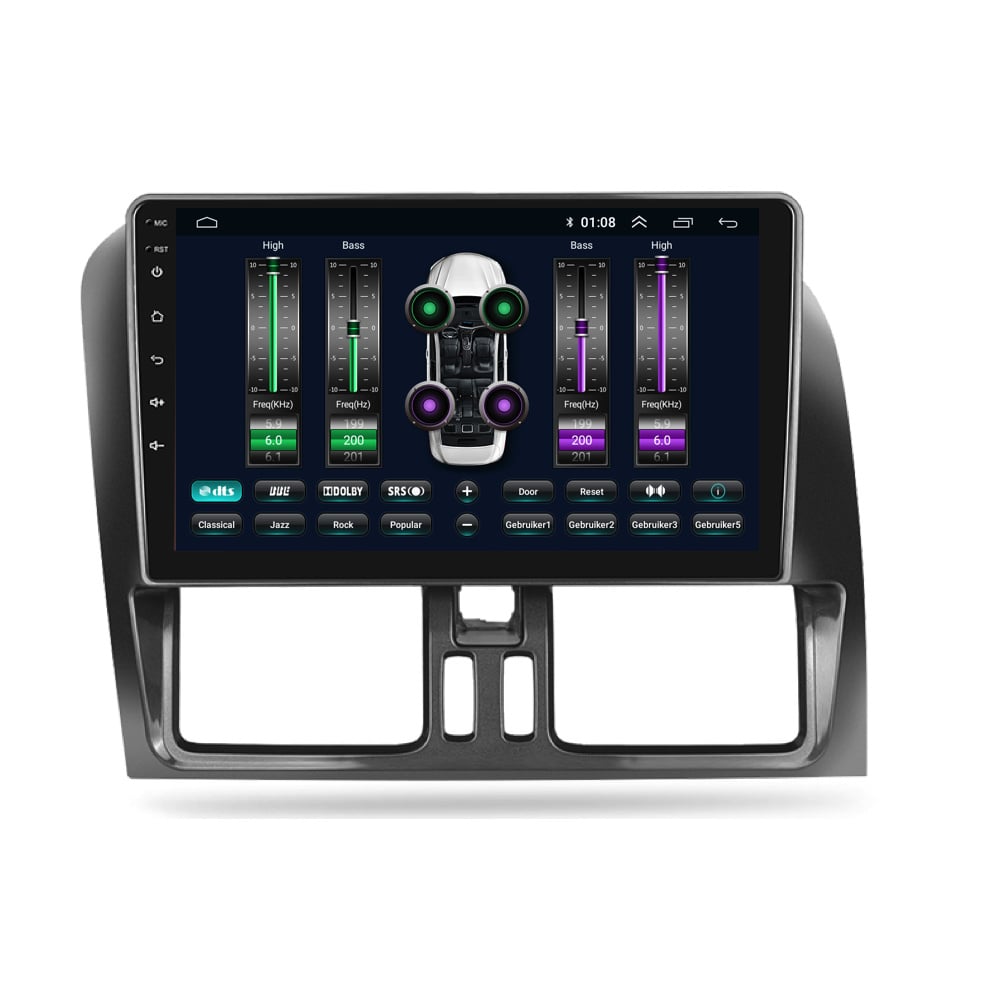 Volvo XC60 | Android 13 | Autoradio | 2008 t/m 2018 | CarPlay & Android Auto