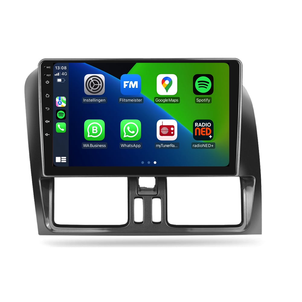 Volvo XC60 | Android 13 | Autoradio | 2008 t/m 2018 | CarPlay & Android Auto