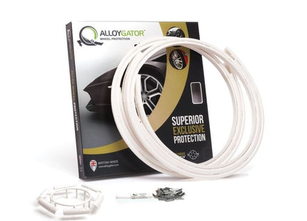 Alloygator Velgbescherming | Wit | Stoeprand bescherming | Exclusive (12-24'' inch)