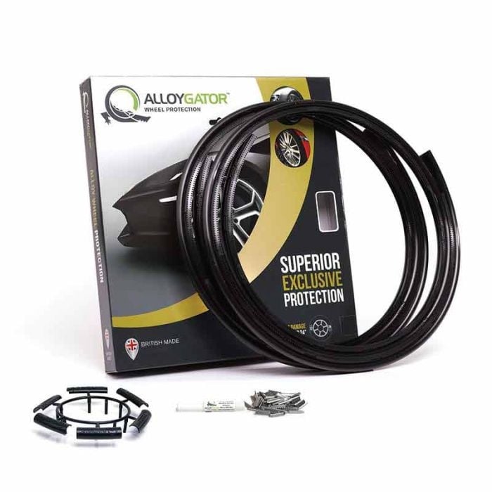 Alloygator Rim Protection | Black | Curb Protection | Exclusive (12-24'' inch)