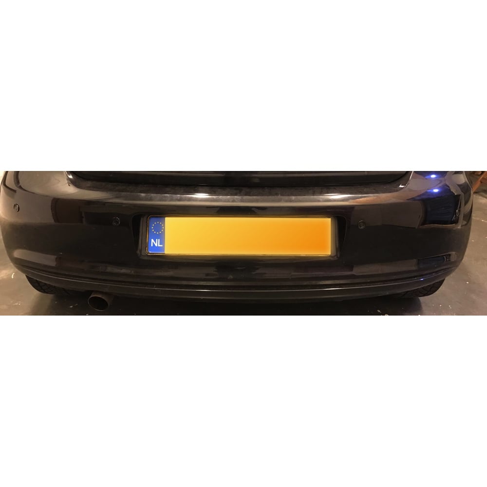 Conjunto de sensores de aparcamiento | 4 sensores | Sonido y Pantalla | Negro